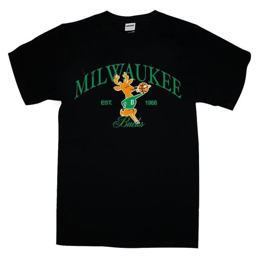 Milwaukee Bucks 1968-1992 Hardwood T-shirt