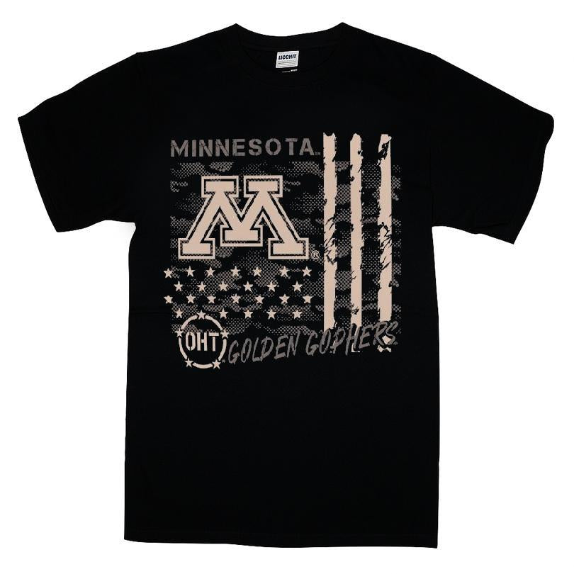 Minnesota Golden Gophers OHT Camo Overlay T-shirt