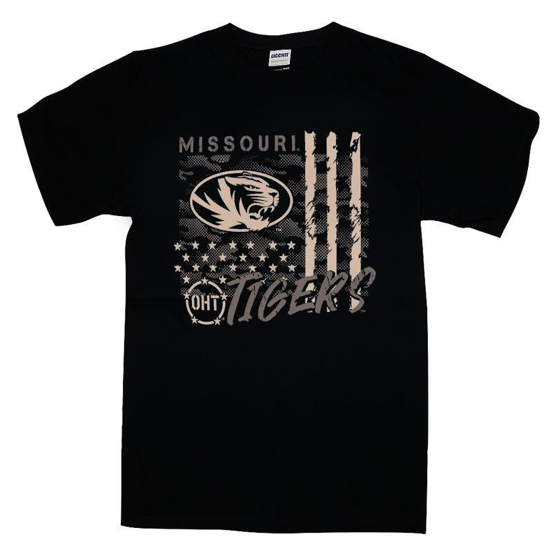 Missouri Tigers OHT Camo Overlay T-shirt