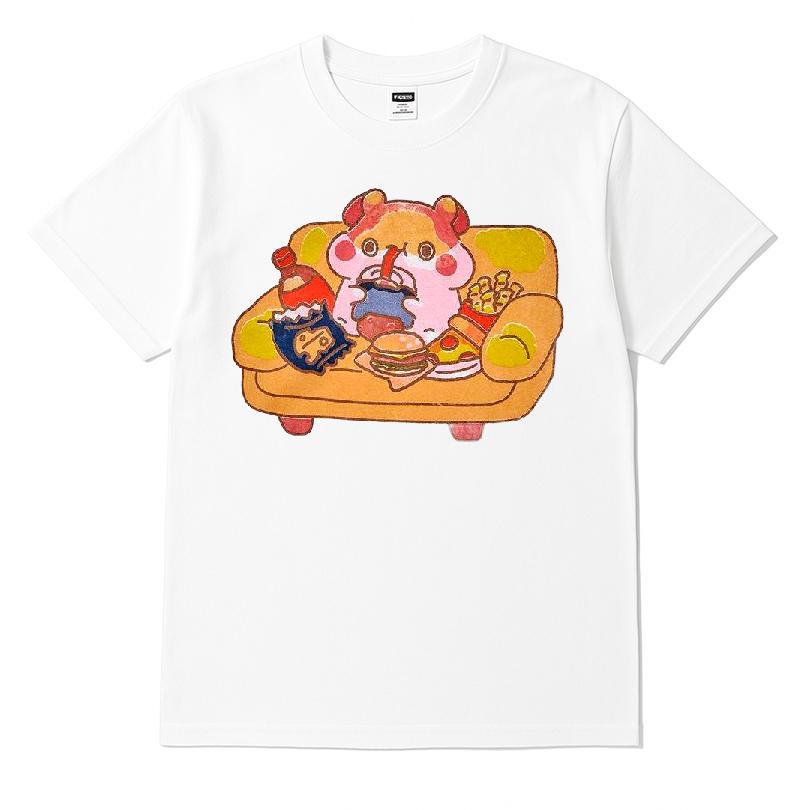 Muffin Corner Muffinmaru Button Smasher T-shirt