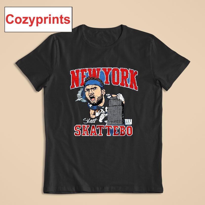 Newyork Skattebo Youth Giants Cam Skattebo Signature T-shirt