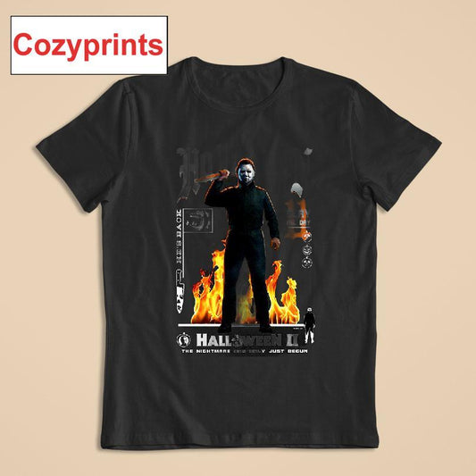 Nightmare Flames Halloween T-shirt
