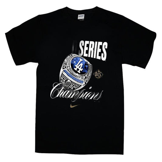 Nike Los Angeles Dodgers 2025 World Series Champions Offensive Strategy T-shirt