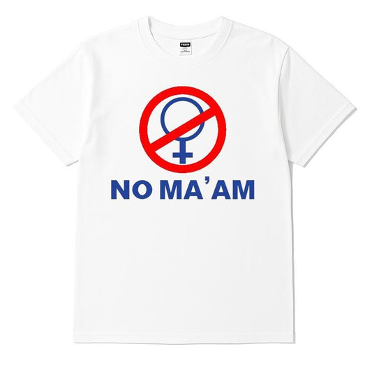 No Ma'am Funny Bundy Joke Parody Party Shirt