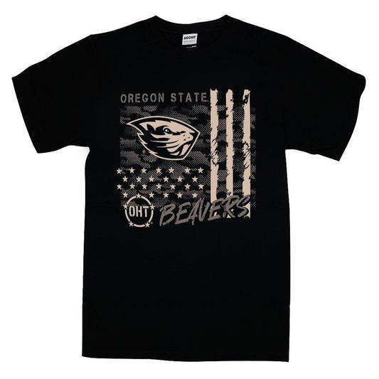 Oregon State Beavers OHT Camo Overlay T-shirt