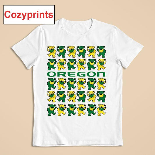 Oregon X Grateful Dead Stacked Bears T-shirt