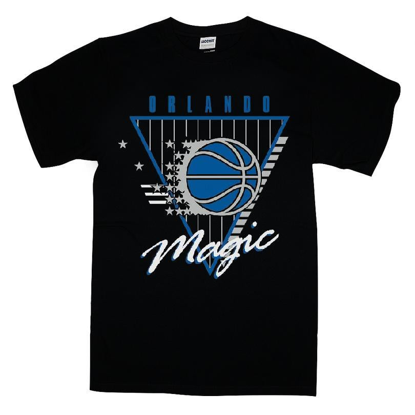 Orlando Magic Mitchell & Ness Worldwide Logo T-shirt