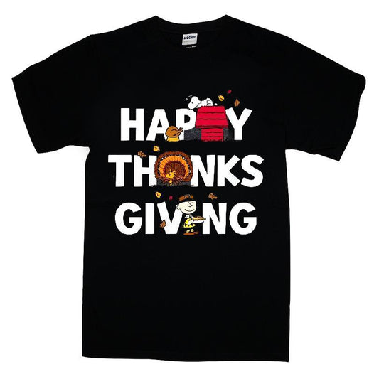 Peanuts Happy Thanksgiving Icons T-shirt