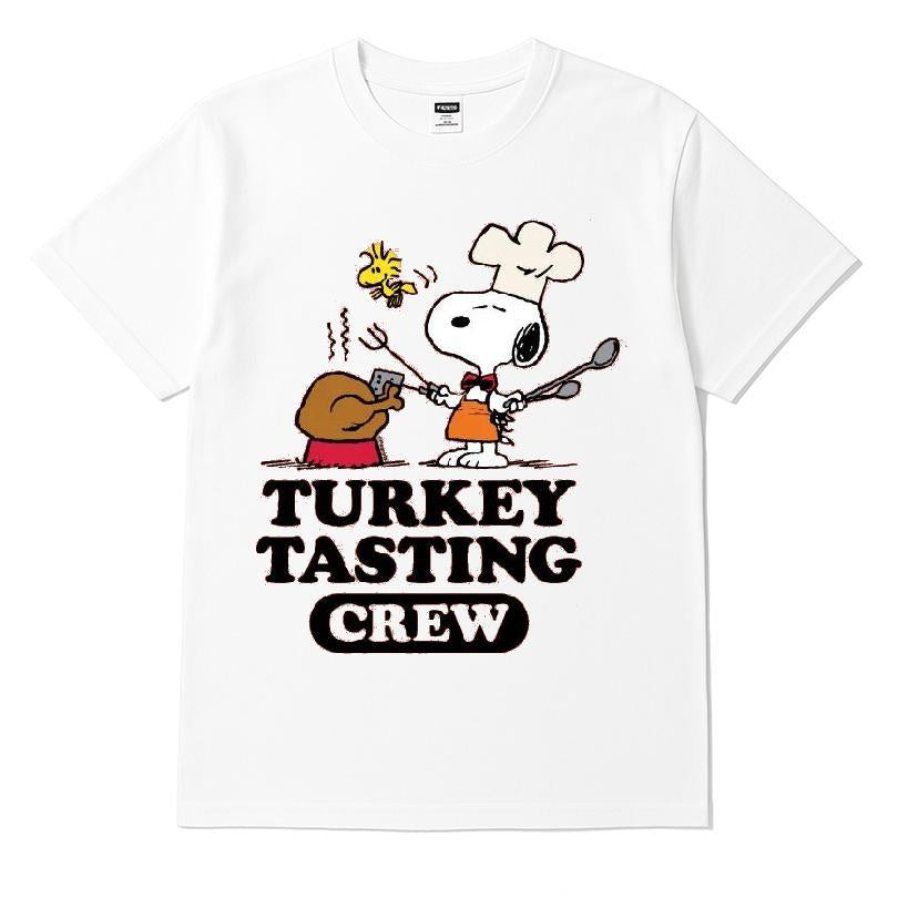 Peanuts - Turkey Tasting Crew T-shirt