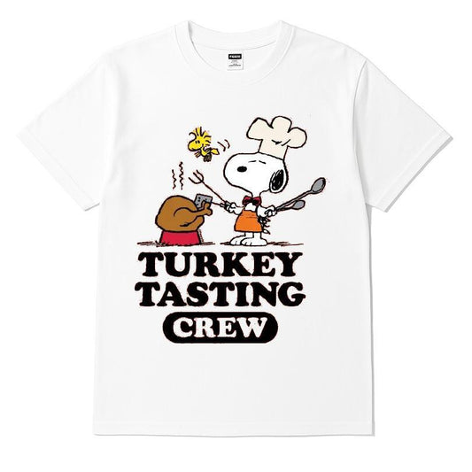 Peanuts - Turkey Tasting Crew T-shirt