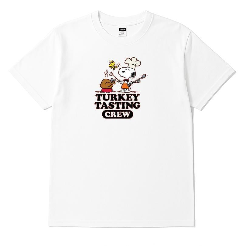 Peanuts Turkey Tasting Crew shirt