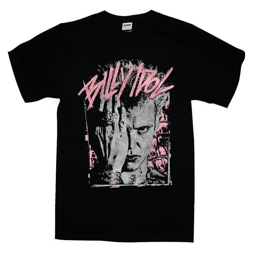 Pink Scratch Billy 2025 Tour Black T-shirt