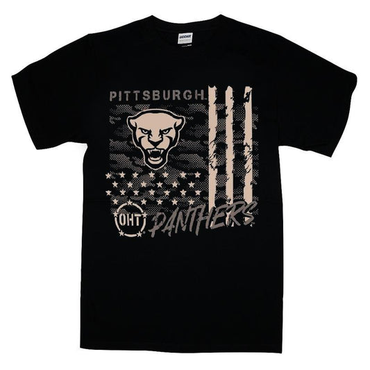 Pitt Panthers OHT Camo Overlay T-shirt