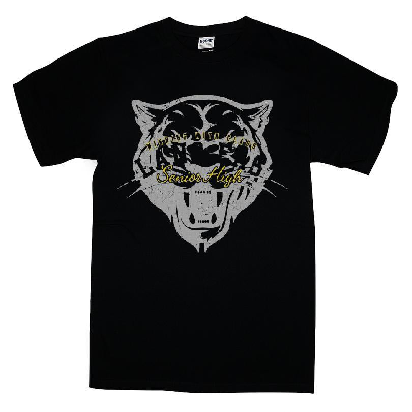 Plano East Senior High School Panther Logo Winning with Class T-shirt