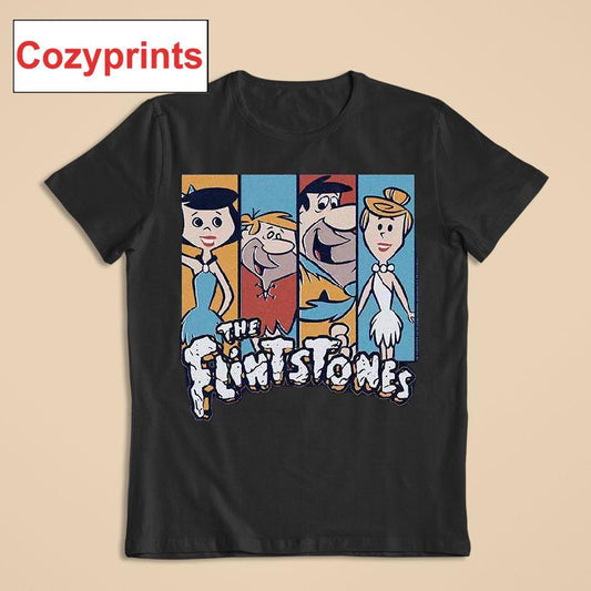 Prehistoric Panels The Flintstones T-shirt