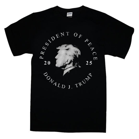 President Of Peace Donald J Trump 2025 T-shirt