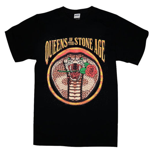 Queens Of The Stone Age Cobra & Rose T-shirt