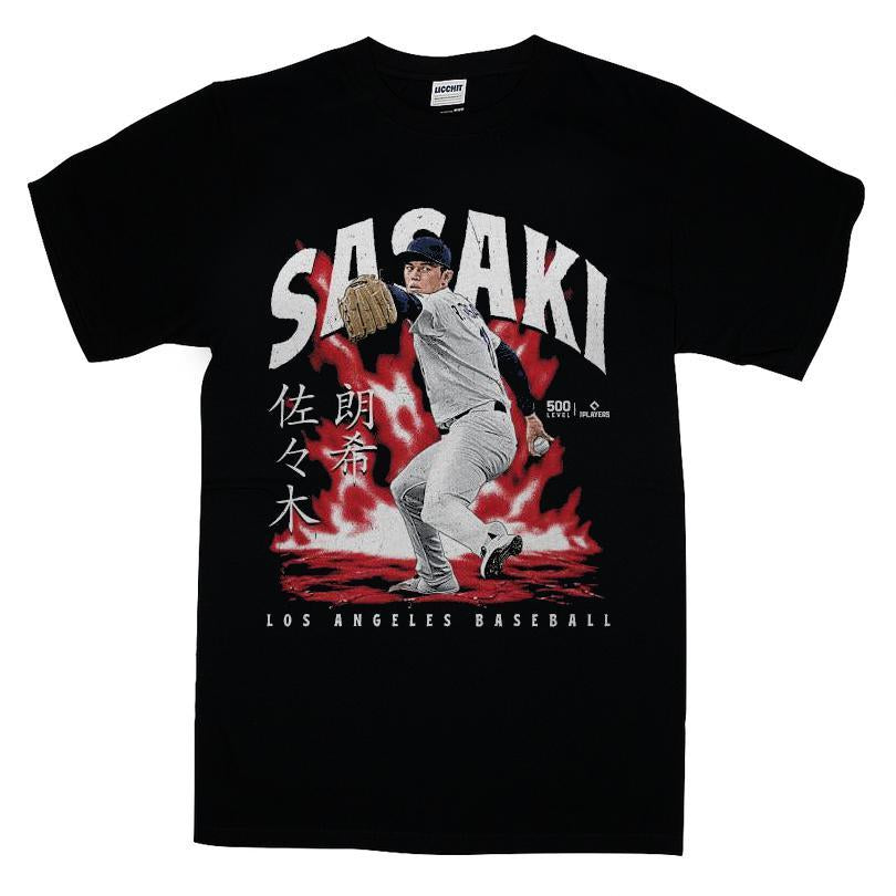 Roki Sasaki Los Angeles Baseball T-shirt