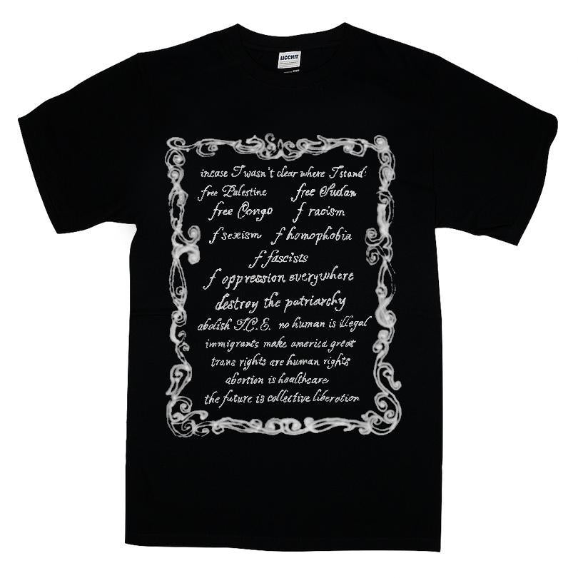 Social Justice and Human Rights Statement T-shirt