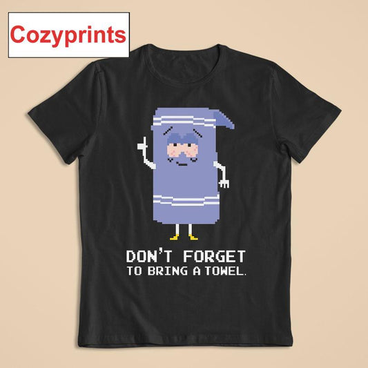 South Park 8-bit Don't Forget To Bring A Towel T-shirt