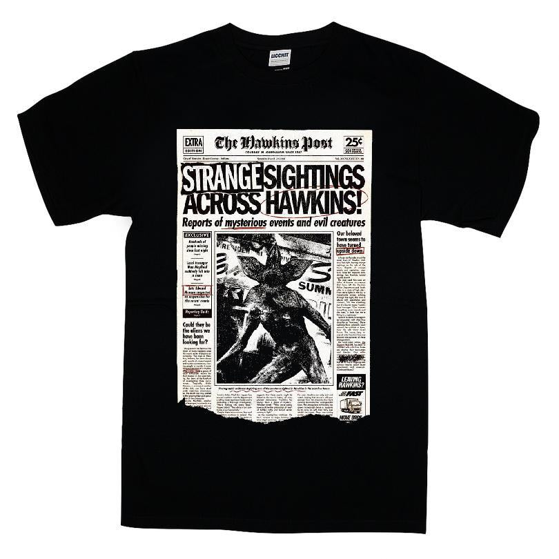 Strange Sightings Across Hawkins Stranger Things T-shirt