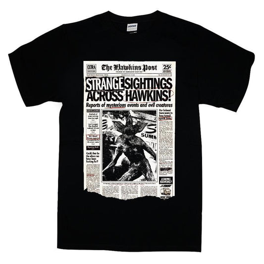 Strange Sightings Across Hawkins Stranger Things T-shirt