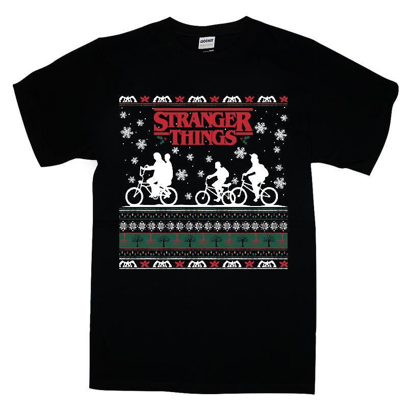 Stranger Things Christmas T-shirt