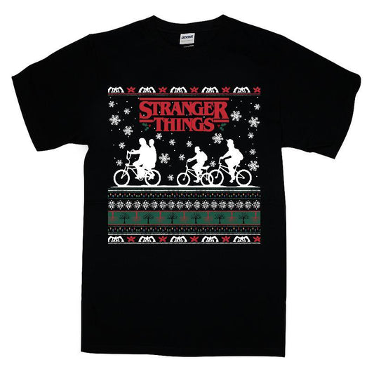 Stranger Things Christmas T-shirt