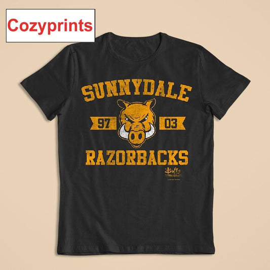 Sunnydale Razorbacks Buffy The Vampire Slayer T-shirt