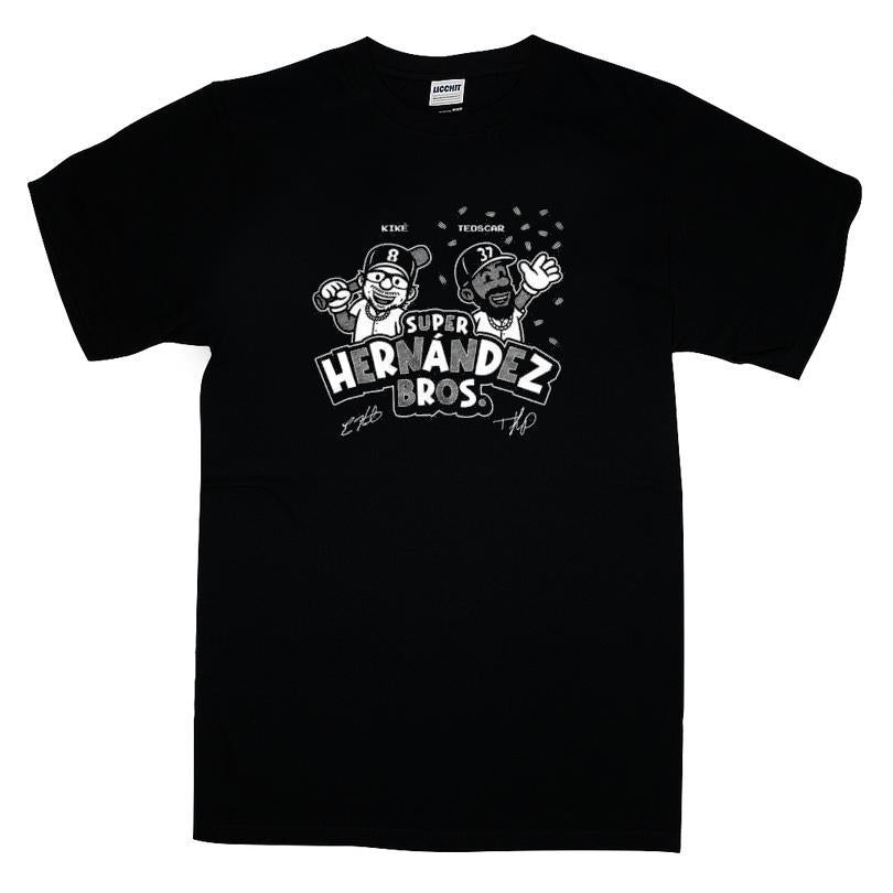Super Hernndez Bros Kik Teoscar Los Angeles Baseball Mlbpa T-shirt