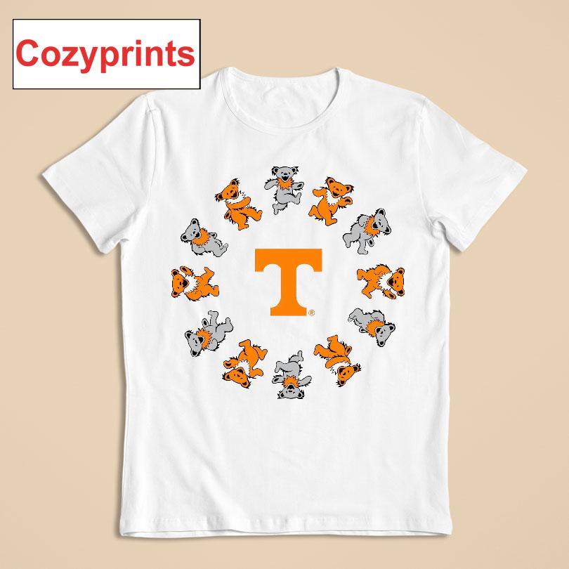 Tennessee X Grateful Dead Circle Bears T-shirt