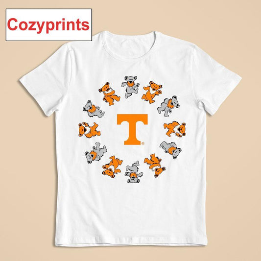 Tennessee X Grateful Dead Circle Bears T-shirt