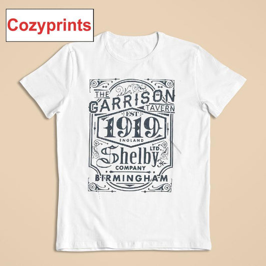 The Garrison Tavern Est 1919, Birmingham England Shelby Company T-shirt