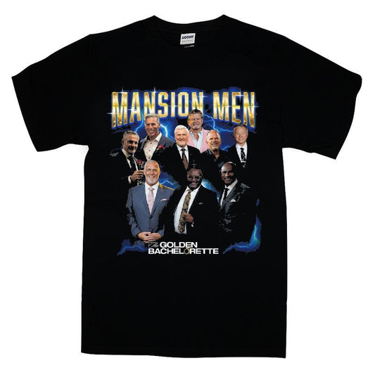 The Golden Bachelorette Mansion Men T-shirt