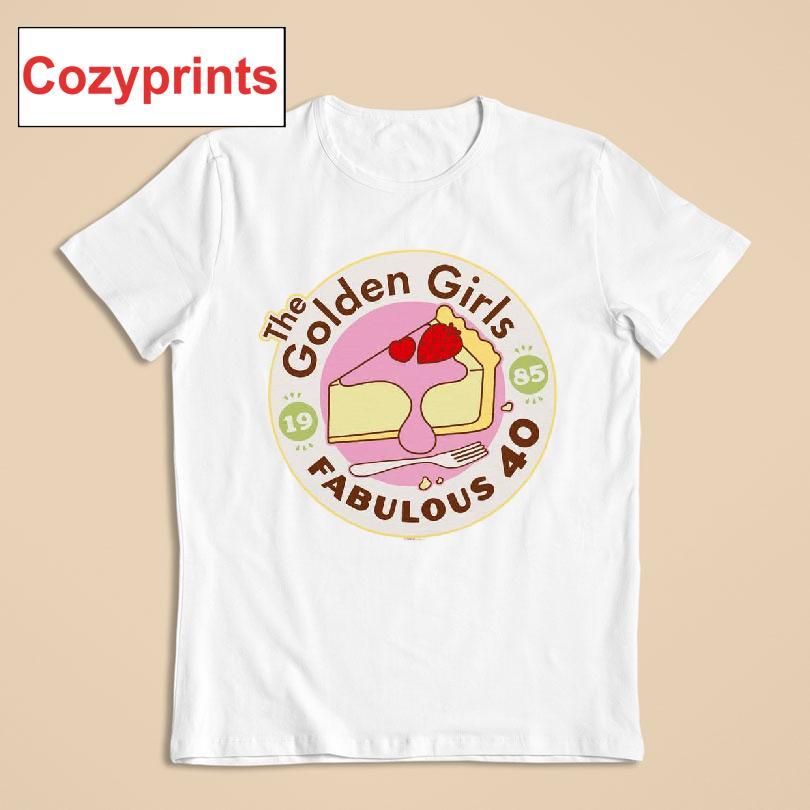 The Golden Girls Fabulous 40 Logo T-shirt
