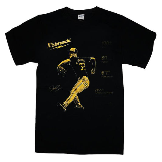 The Miz Jacob Misiorowski 32 Milwaukee Baseball Mlbpa T-shirt