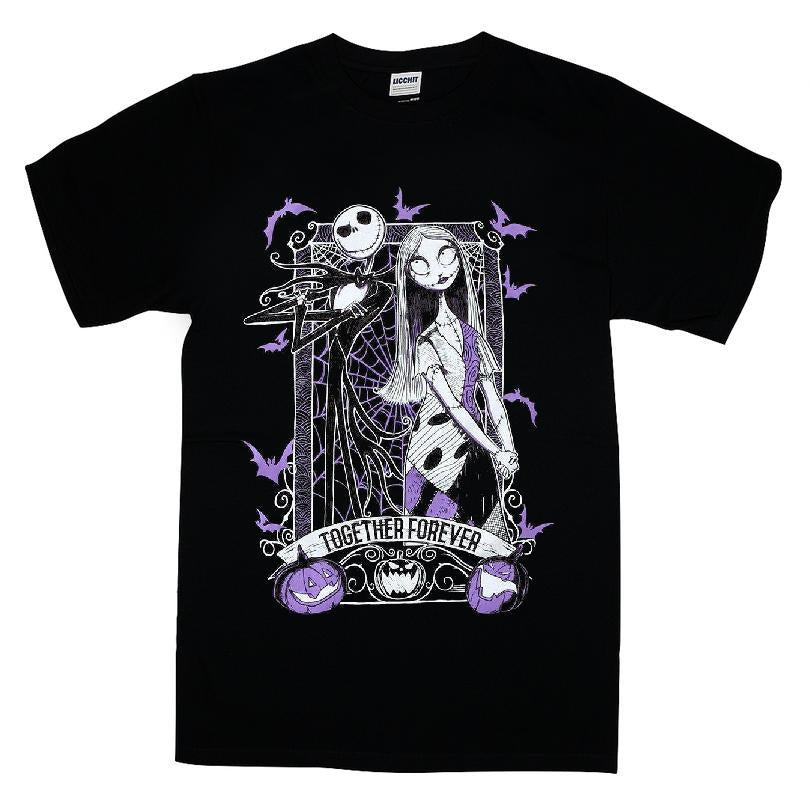 The Nightmare Before Christmas Jack & Sally Together Forever T-shirt