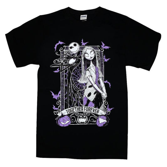 The Nightmare Before Christmas Jack & Sally Together Forever T-shirt