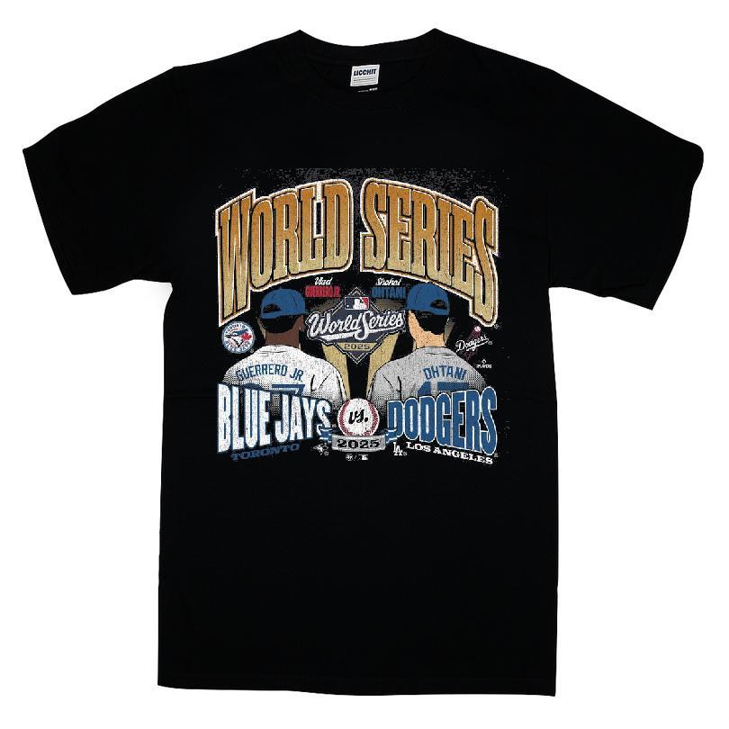 Toronto Blue Jays - Los Angeles Dodgers Dueling World Series T-shirt