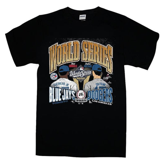 Toronto Blue Jays - Los Angeles Dodgers Dueling World Series T-shirt