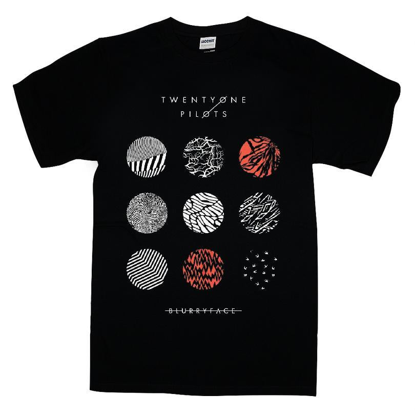 Twenty One Pilots Blurryface Album Cover T-shirt