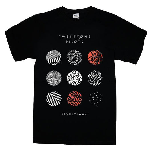 Twenty One Pilots Blurryface Album Cover T-shirt