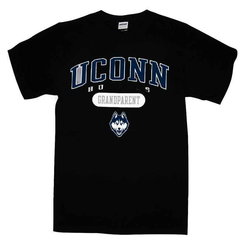 Uconn Huskies Champion Grandparent Pill Box T-shirt