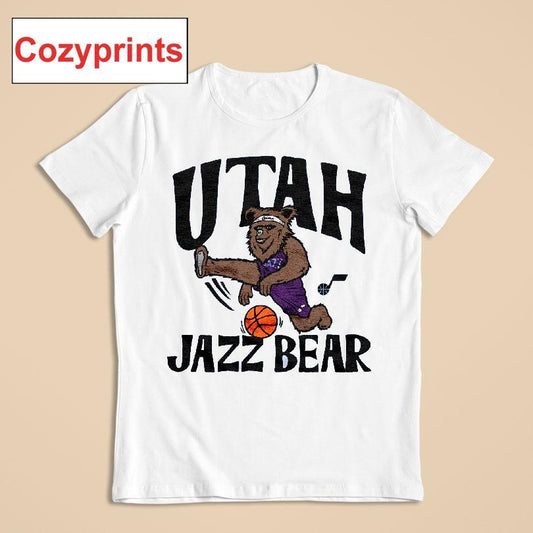 Utah Jazz The Jazz Bear T-Shirt