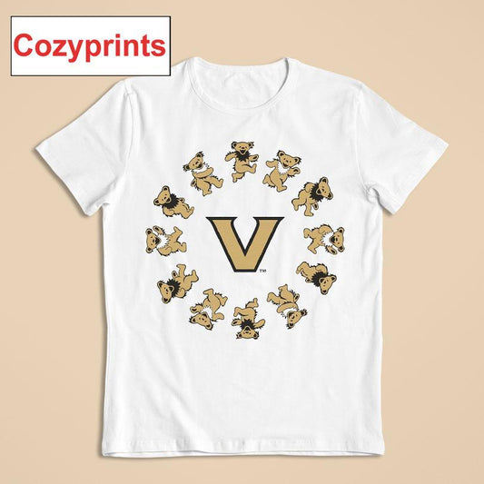 Vanderbilt X Grateful Dead Circle Bears T-shirt