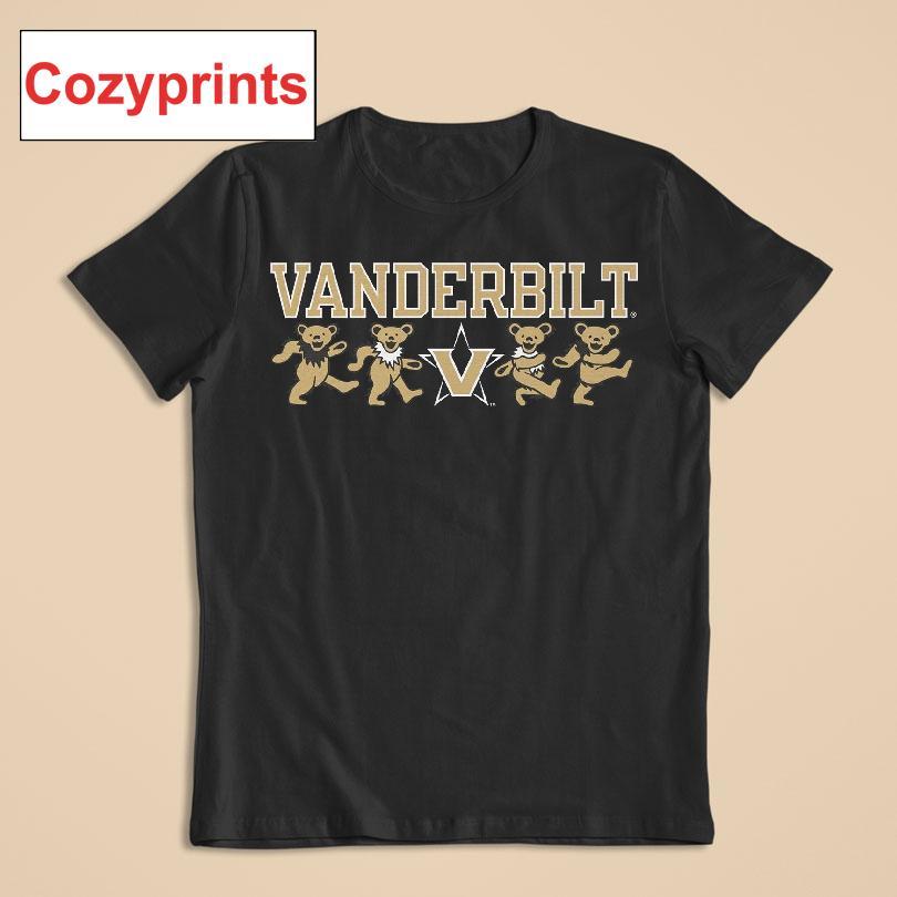 Vanderbilt X Grateful Dead Mascot Bears T-shirt