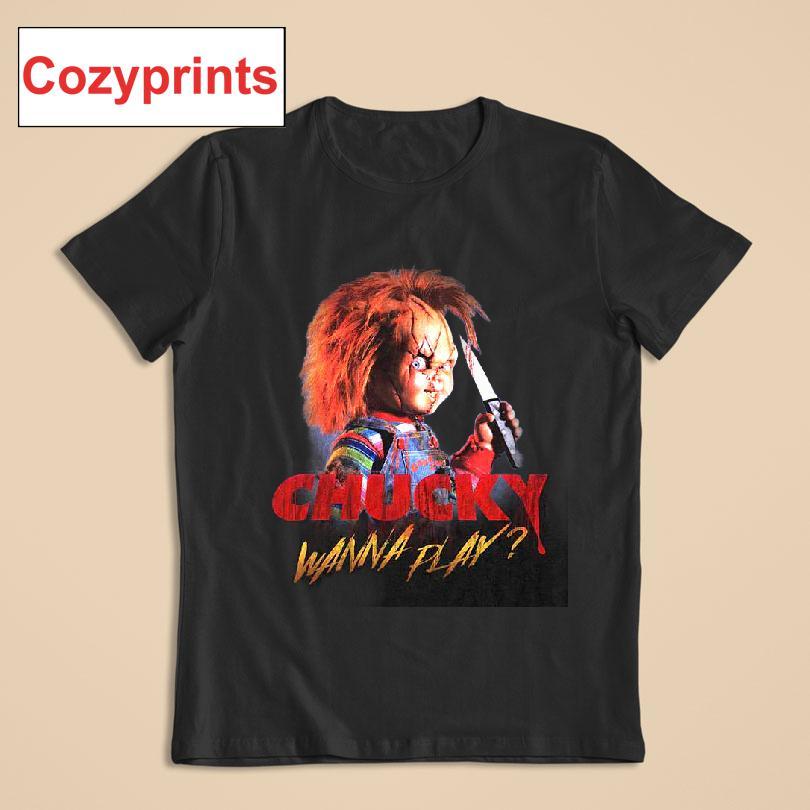 Vintage Hi I'm Chucky Wanna Play Child's Play T-shirt