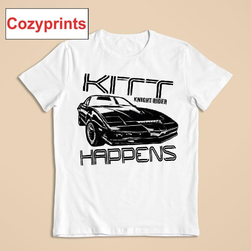 Vintage Kitt Happens Knight Rider T-shirt