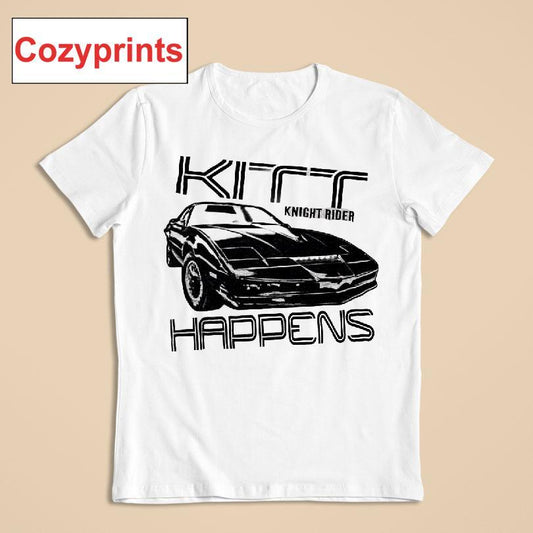 Vintage Kitt Happens Knight Rider T-shirt