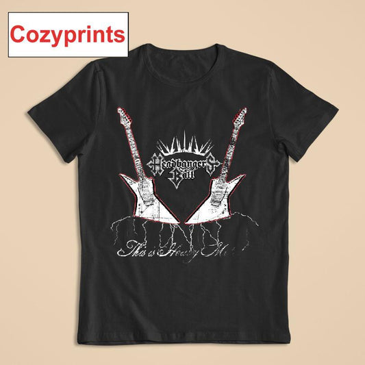 Vintage This Is Heavy Metal Headbangers Ball Mtv T-shirt